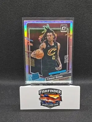 2023-24 Panini Donruss Optic - Rated Rookie Emoni Bates #241 Holo Prizm (RC) - Basketball Card Single