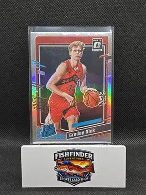2023-24 Panini Donruss Optic - Rated Rookie Gradey Dick #212 Holo Prizm (RC) - Basketball Card Single