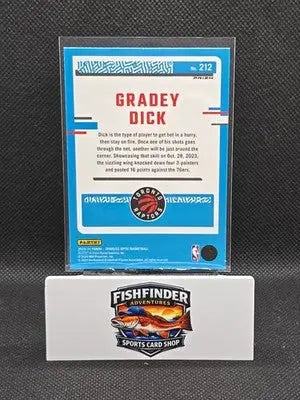 2023-24 Panini Donruss Optic - Rated Rookie Gradey Dick #212 Holo Prizm (RC) - Basketball Card Single