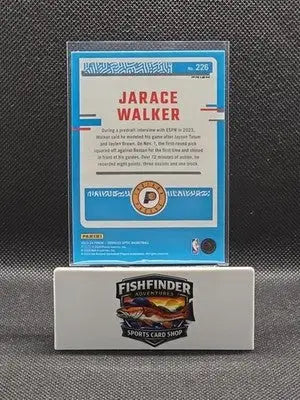 2023-24 Panini Donruss Optic - Rated Rookie Jarace Walker #226 Purple Prizm (RC) - Basketball Card Single