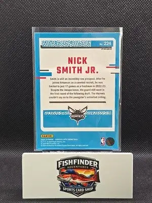2023-24 Panini Donruss Optic - Rated Rookie Nick Smith Jr. #224 Purple Prizm... - Basketball Card Single