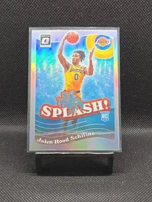 2023-24 Panini Donruss Optic - Splash! Jalen Hood-Schifino #14 Holo Prizm (RC) - Basketball Card Single