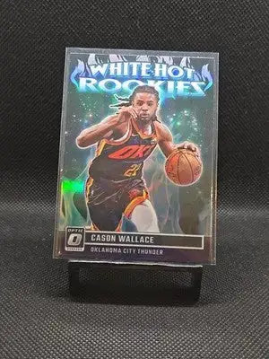 2023-24 Panini Donruss Optic - White Hot Rookies Cason Wallace #3 Holo Prizm... - Basketball Card Single