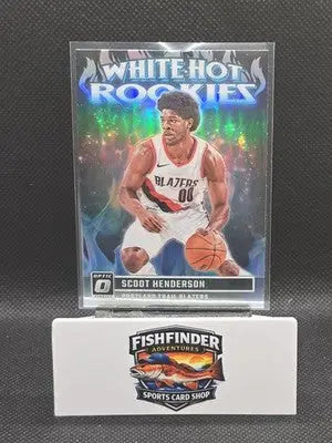 2023-24 Panini Donruss Optic - White Hot Rookies Scoot Henderson #15 Holo Prizm - Basketball Card Single