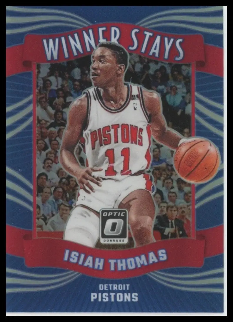 2023-24 Panini Donruss Optic - Winner Stays Isiah Thomas #14 Holo Prizm - Basketball Card Single