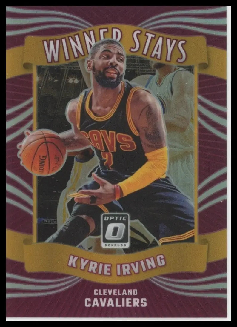 2023-24 Panini Donruss Optic - Winner Stays Kyrie Irving #10 Holo Prizm - Basketball Card Single