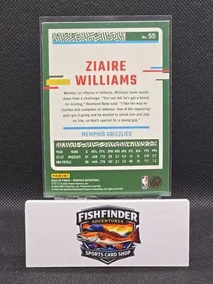 2023-24 Panini Donruss - Ziaire Williams #55 Holo Green Laser - Basketball Card Single