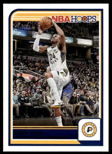 NBA Hoops basketball card featuring Buddy Hield from Panini Hoops 2023-24 series