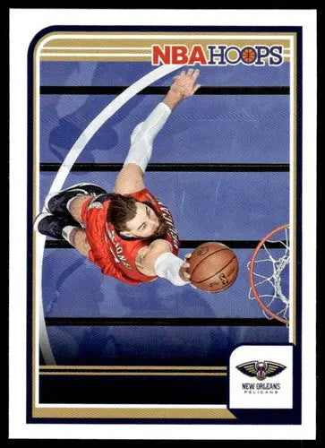 NBA Hoops basketball card featuring Jonas Valanciunas from 2023-24 Panini Hoops collection