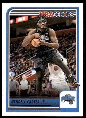 Wendell Carter Jr. Panini Hoops basketball card with original gloss, product 2023-24 Magic ID 65510