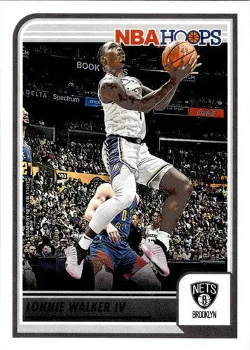 Original gloss Panini Hoops Lonnie Walker IV basketball card displayed in product listing