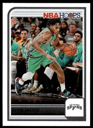 2023-24 Panini Hoops #177 Devin Vassell NM Near Mint Spurs ID:65555 - Basketball Card Single