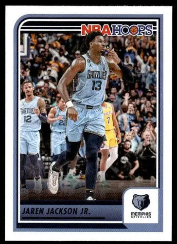 2023-24 Panini Hoops Jaren Jackson Jr. basketball card with original gloss in graded NM-MT condition
