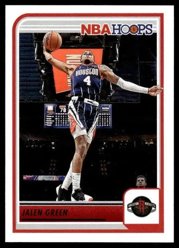 2023-24 Panini Hoops #226 Jalen Green NM Near Mint Rockets ID:65566 - Basketball Card Single