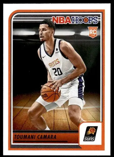 Original gloss Panini Hoops Toumani Camara basketball rookie card 2023-24