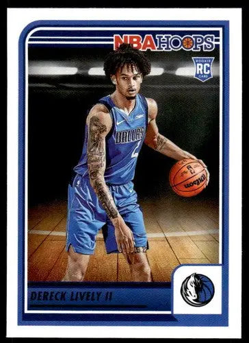 2023-24 Panini Hoops Dereck Lively II NM Near Mint RC Rookie Card with original gloss