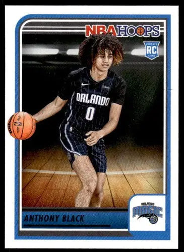 Anthony Black NBA Hoops rookie card with original gloss and mint RC Rookie finish