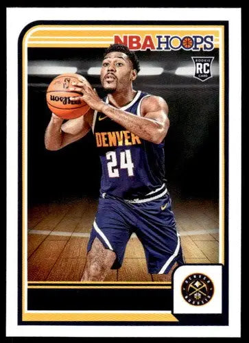 2023-24 Panini Hoops #278 Jalen Pickett NM-MT RC Rookie Nuggets ID:68374 - Basketball Card Single
