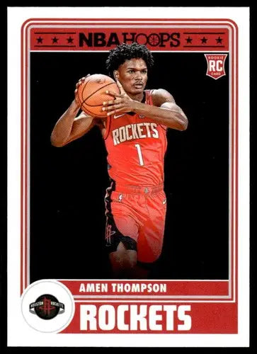 2023-24 Panini Hoops #300 Amen Thompson NM-MT Rockets ID:68369 - Basketball Card Single