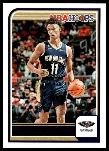 NBA Hoops basketball card of Dyson Daniels from Panini Hoops 2023-24 series
