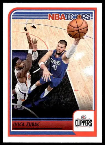 2023-24 Panini Hoops #62 Ivica Zubac NM-MT Clippers ID:68442 - Basketball Card Single