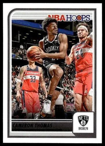 2023-24 Panini Hoops #64 Cameron Thomas NM Near Mint Nets ID:65527 - Basketball Card Single