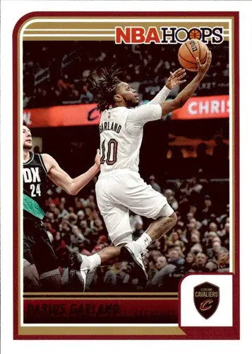 Basketball trading card featuring Darius Garland from Panini Hoops 2023-24 with original gloss