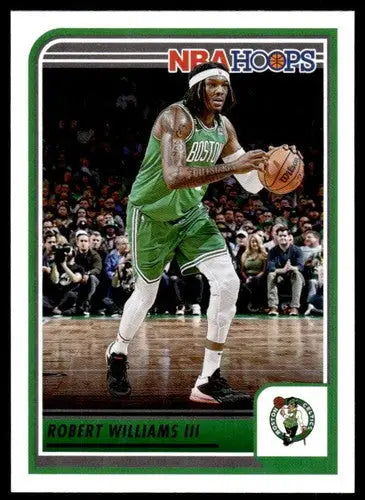 Original gloss Robert Williams III Panini Hoops basketball card from 2023-24 set