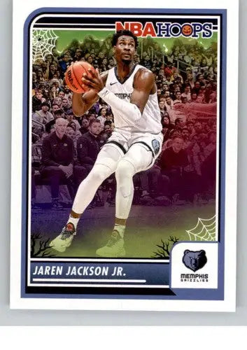 Original gloss Panini Hoops Haunted Jaren Jackson Jr. 2022-23 NBA Prizm trading card