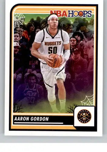 2023-24 Panini Hoops Haunted Aaron Gordon basketball card Nuggets NM-MT