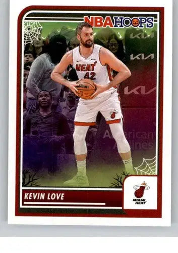 2023 24 Panini Hoops Haunted Kevin Love basketball card in NM MT condition