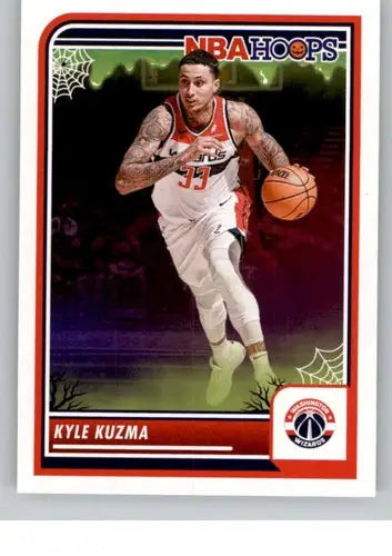 2023-24 Panini Hoops Haunted Kyle Kuzma basketball card Wizards NM-MT ID:74941