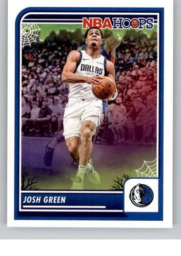 Josh Green Panini Hoops Haunted basketball card from 2023-24 Mavericks series