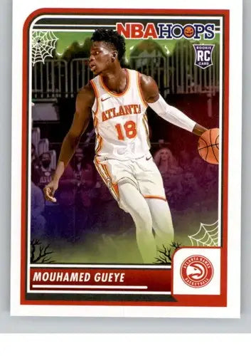 Mouhamed Gueye basketball trading card from Panini Hoops Haunted 2023-24 collection