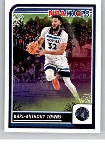 2023-24 Panini Hoops Haunted Karl-Anthony Towns basketball card Timberwolves NM-MT