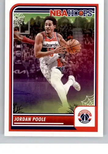 Panini Hoops Haunted 2023-24 Jordan Poole basketball card Wizards NM-MT ID:74968
