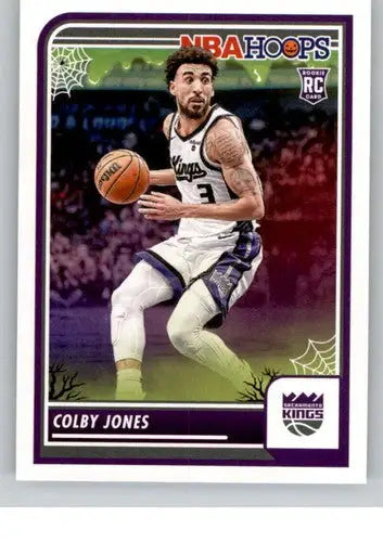 2023-24 Panini Hoops Haunted #49 Colby Jones NM-MT Sac Kings ID:74909 - Basketball Card Single