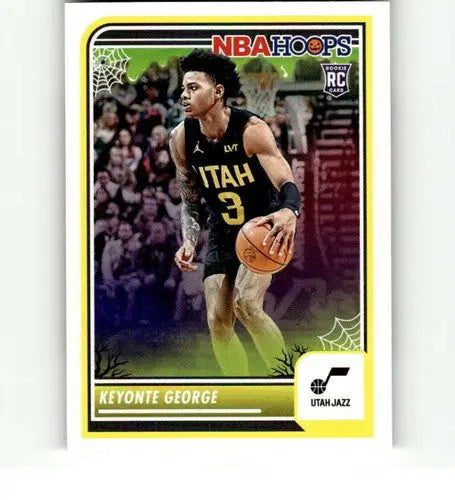 Original gloss Panini Hoops Haunted Keyonte George NBA basketball trading card
