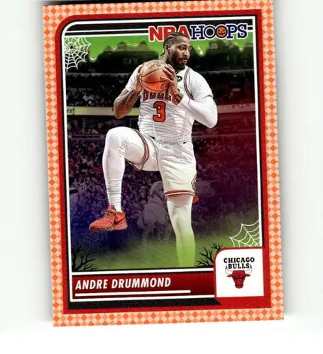 Original gloss Panini Hoops Haunted Halloween Andre Drummond Bulls trading card image