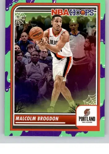 2023-24 Panini Hoops Haunted Slime #220 Malcolm Brogdon NM-MT Celtics ID:75333 - Basketball Card Single