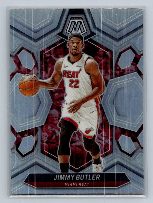 2023-24 Panini Mosaic #121 Jimmy Butler Silver Miami Heat - Basketball Card Single