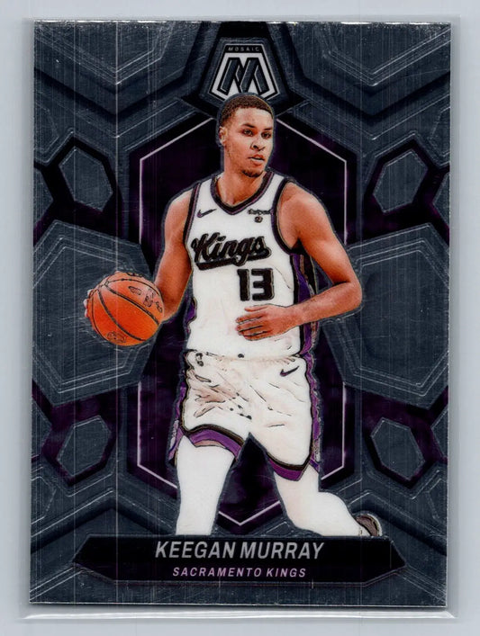 2023-24 Panini Mosaic #126 Keegan Murray Sacramento Kings - Basketball Card Single