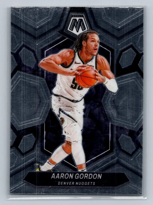 2023-24 Panini Mosaic #128 Aaron Gordon Denver Nuggets - Basketball Card Single