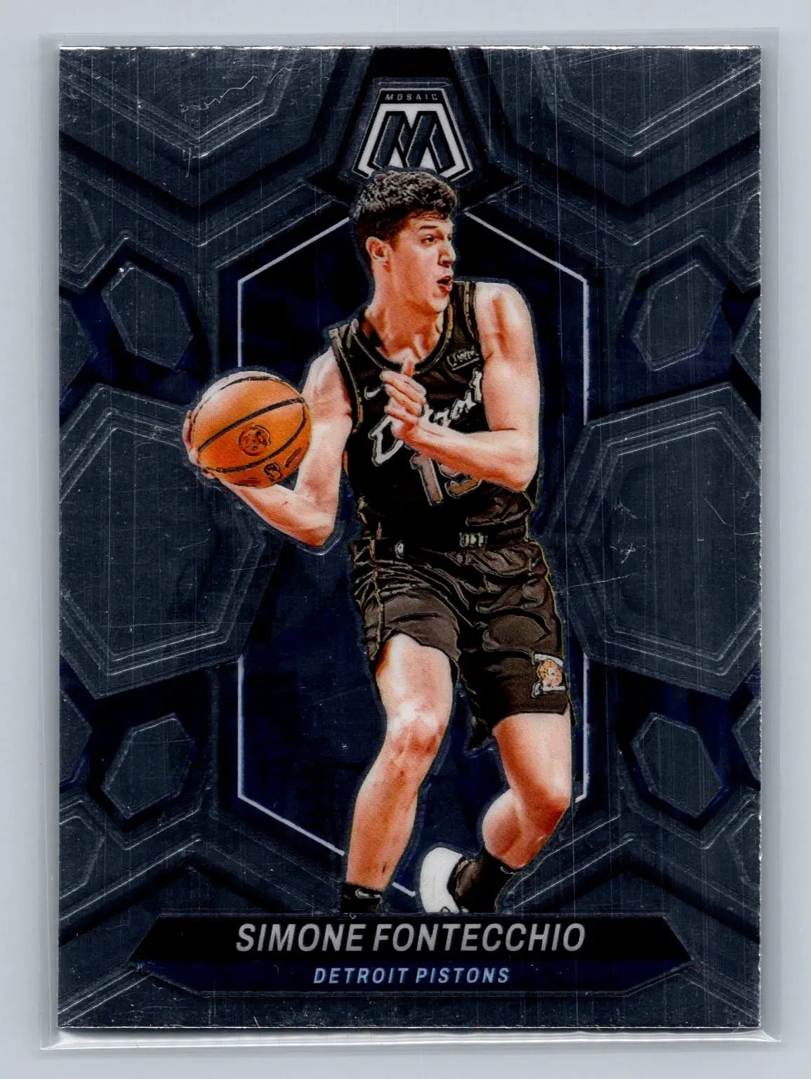 2023-24 Panini Mosaic #133 Simone Fontecchio Detroit Pistons - Basketball Card Single