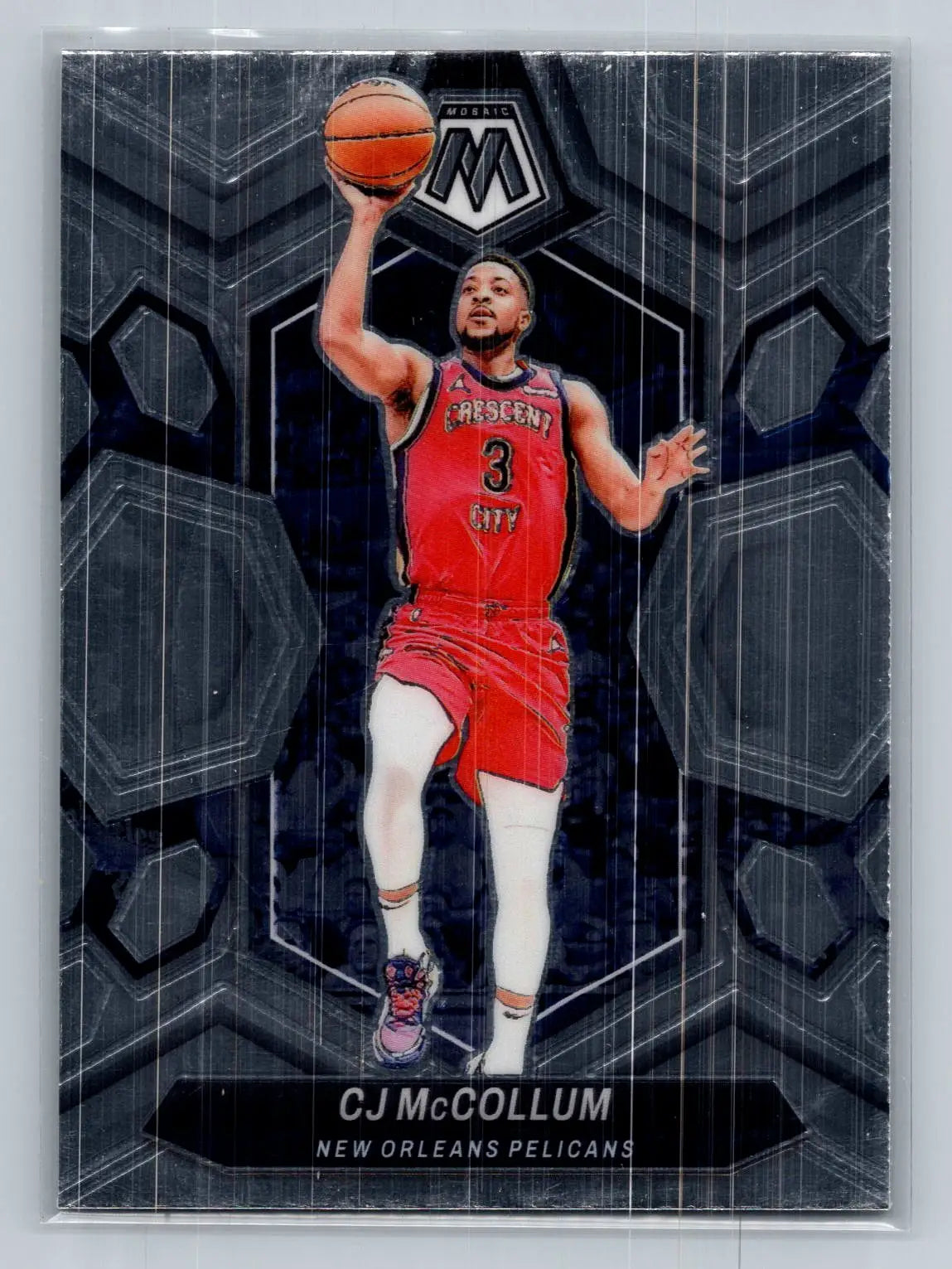 2023-24 Panini Mosaic #153 CJ McCollum New Orleans Pelicans - Basketball Card Single