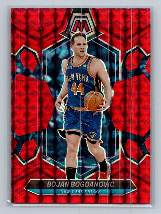 2023-24 Panini Mosaic #167 Bojan Bogdanovic Red New York Knicks - Basketball Card Single