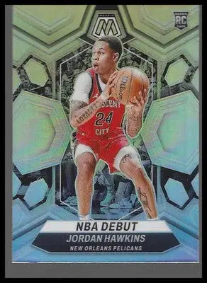 2023-24 Panini Mosaic #253 Jordan Hawkins Silver
