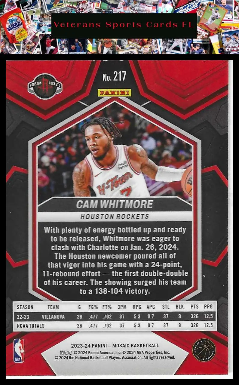 2023-24 Panini Mosaic #266 Brandin Podziemski - Basketball Card Single