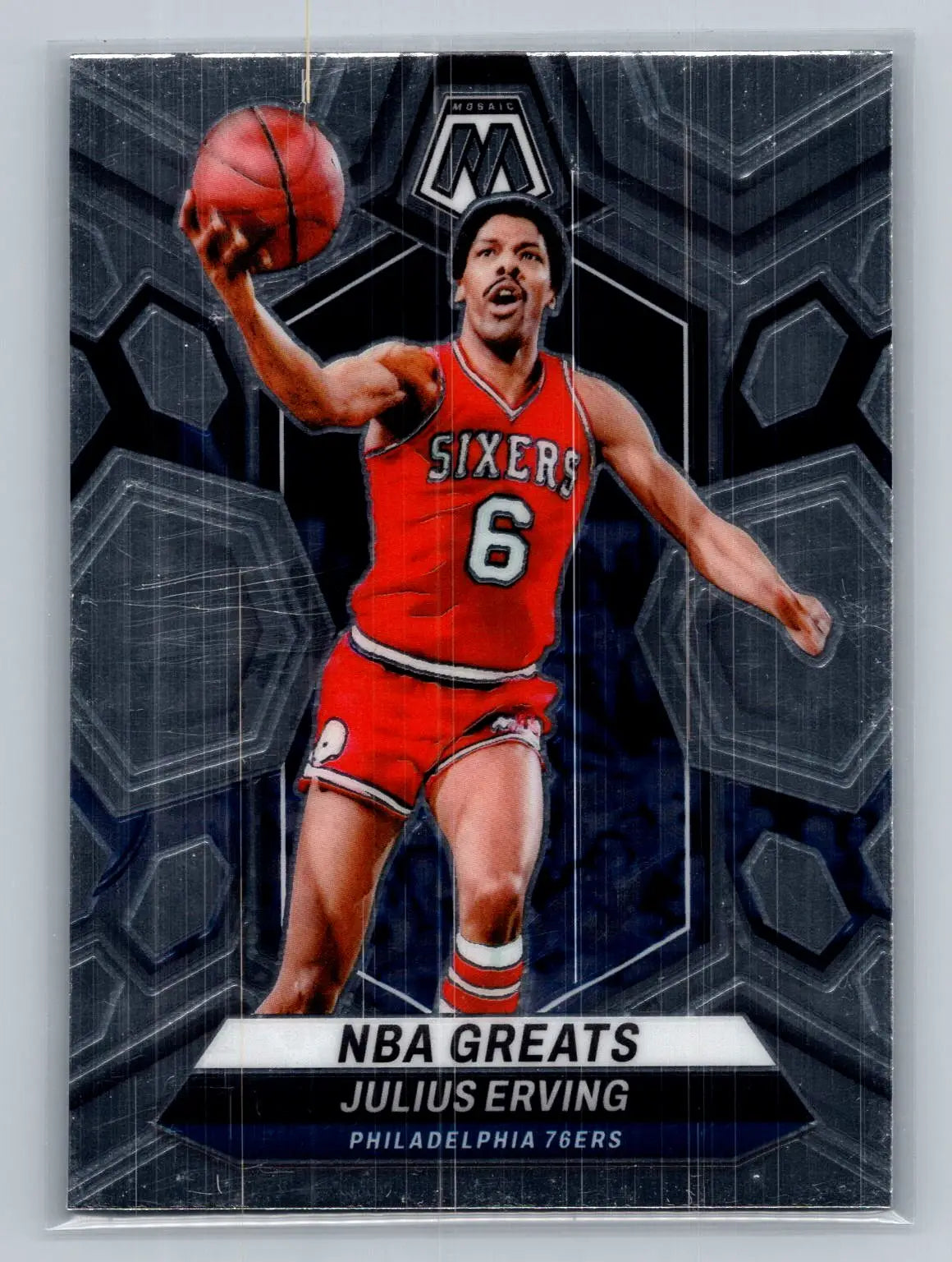 2023-24 Panini Mosaic #292 Julius Erving Philadelphia 76ers - Basketball Card Single