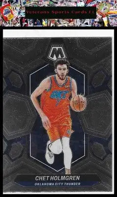 2023-24 Panini Mosaic #30 Chet Holmgren - Basketball Card Single